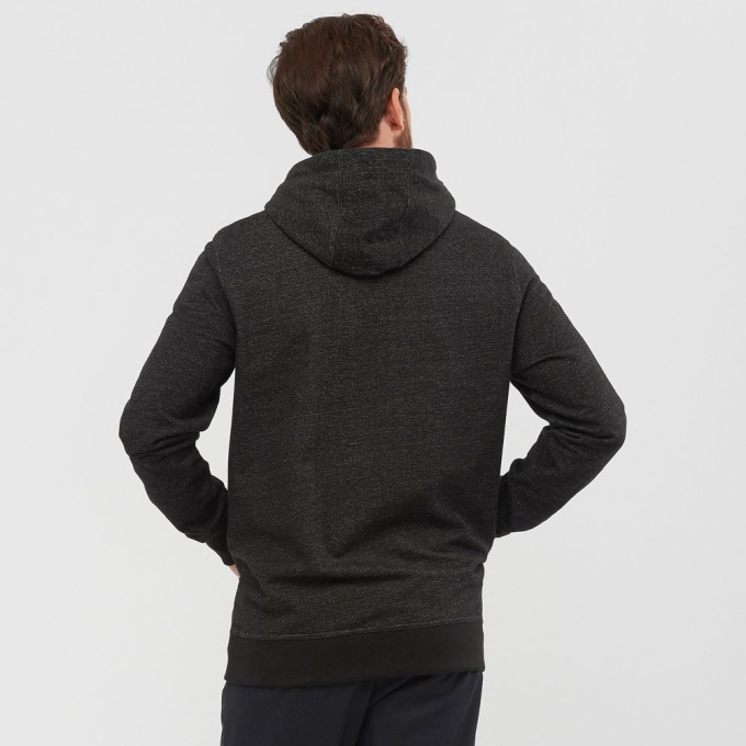 Pánské Mezivrstvy Salomon SHIFT HOODIE M Černé | CZ-04962AQ