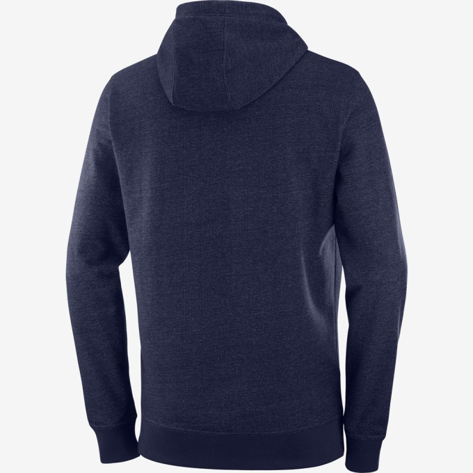 Pánské Mezivrstvy Salomon SHIFT HOODIE M Tmavě Blankyt | CZ-96427OF