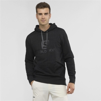 Pánské Mezivrstvy Salomon SHIFT HOODIE M Černé | CZ-86120ZD